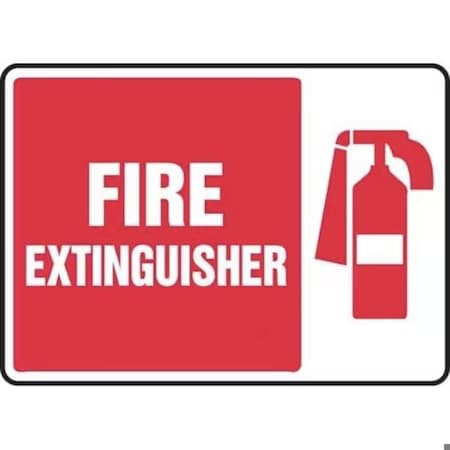 Accuform SAFETY SIGN FIRE EXTINGUISHER MFXG423XL MFXG423XL